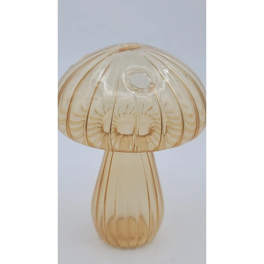 Transparent Jelly Color Mushroom Glass Vase Aromatherapy Bottle Home Small Vase‎